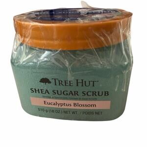 Tree Hut Eucalyptus Blossom Shea Sugar Scrub - Green